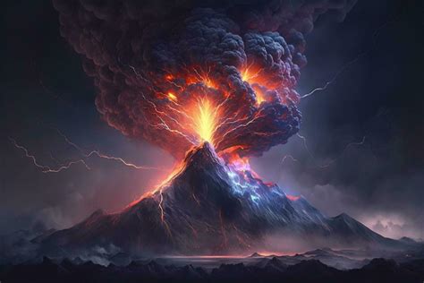 Volcano Eruption Wallpaper