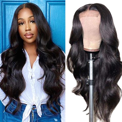 Amazon Body Wave Human Hair Wigs X Lace Front Wigs Human Hair