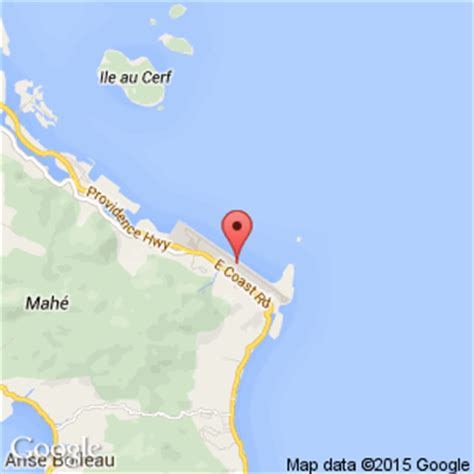 Seychelles Islands Airport Map