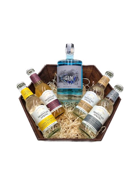 Aare Gin Blau Geschenk Korb