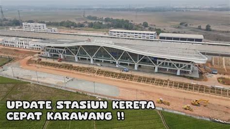 Makin Rapih Jelang Uji Publik Pembangunan Stasiun Kereta Cepat