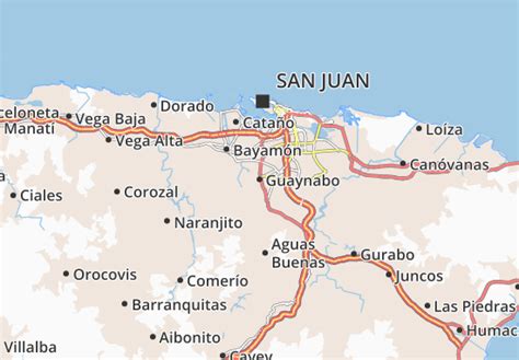 michelin guaynabo map viamichelin