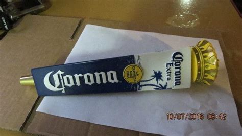 Rare King Crown Corona Extra La Cerveza Mas Fina Beer Keg Tap