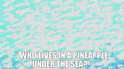 YARN Who Lives In A Pineapple Under The Sea SpongeBob