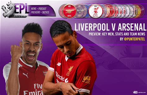 Liverpool Vs Arsenal Preview Team News Stats And Key Men