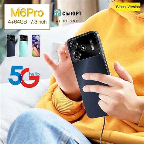 M6 Pro 5G Versi N Global Tel Fono Inteligente Con Deca Core 4GB 64GB 7