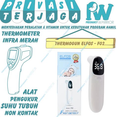 Jual Thermometer Infrared ELFOS Termometer Infra Red Termogun Kota