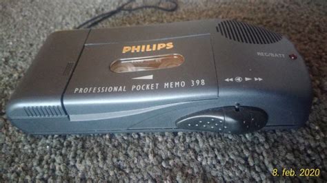 Philips Professional Dictation System Pocket Memo 398