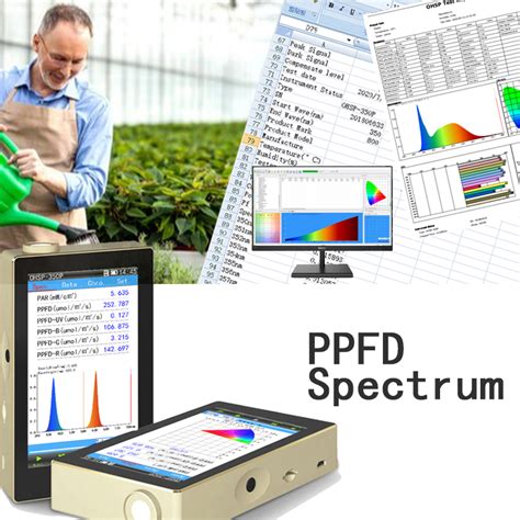 OHSP350P PAR PPFD CRI Spectrometer Meter LaserSE