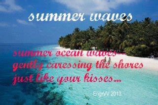 Upbeat Inspirational Poems : SUMMER WAVES (haiku : DU Poetry