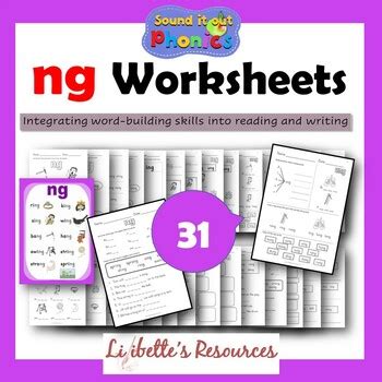 Ng Phonic Worksheets No Prep Uk Gov And Letrs Aligned Tpt