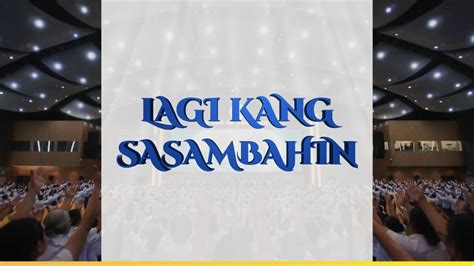 LAGI KANG SASAMBAHIN MCGI Song Minus One YouTube