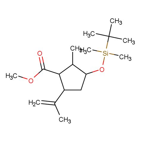 Cyclopentanecarboxylic Acid Dimethylethyl Dimethylsilyl Oxy