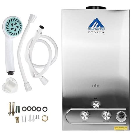 Ridgeyard 8L LPG Propane Gas Tankless Instant Hot Water Heater With