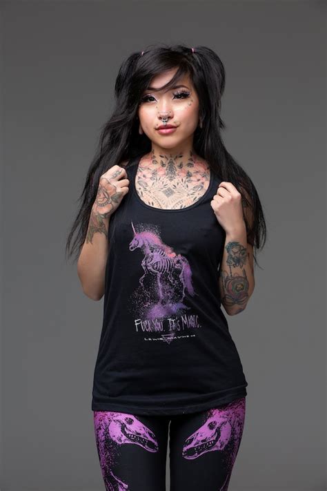 Unicorn Racerback Fuck You Its Magic Occult Tank Gothic Etsy