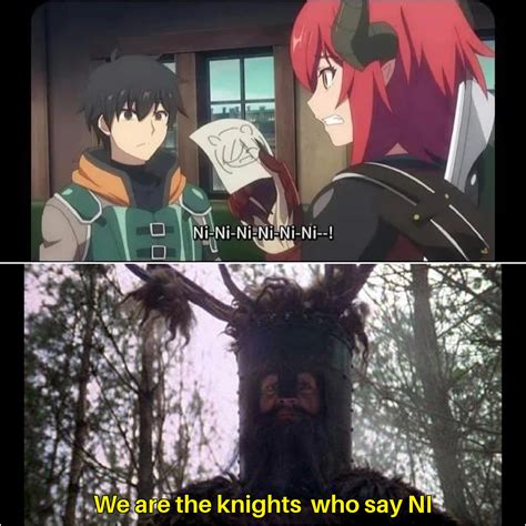 She Must Be A Big Fan Of The Knights Who Say Ni R Memes Know Your Meme