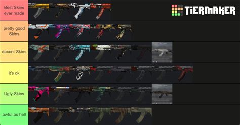 AK 47 Skins CS GO Tier List Community Rankings TierMaker