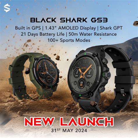 Black Shark GS3 And GT3 Neo Watches Launch In Malaysia GamerBraves