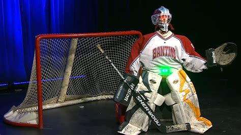 A Robot Goalie Tsn Crew Tests Their Skills Stream The Video Watch Espn