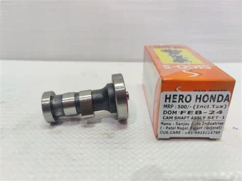 Feb Stainless Steel Hero Honda Engine Camshaft At Rs Piece In Rajkot