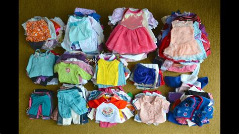 All my American Girl Doll Outfits! - YouTube