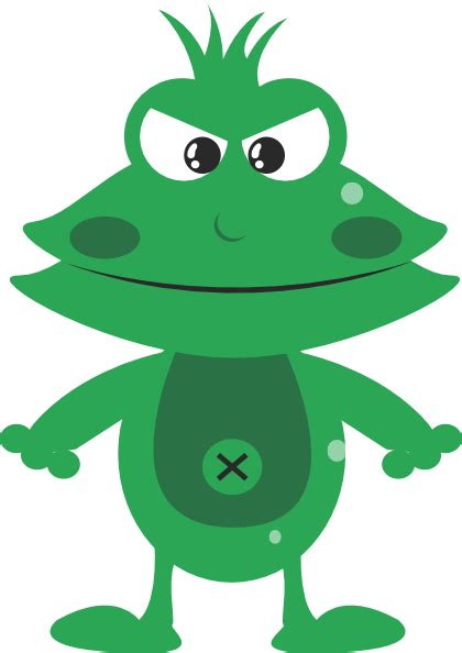 Mean Frog Clip Art At Vector Clip Art Online Royalty Free