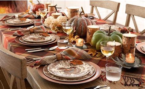 Autumn Tablescape From Pottery Barn Harvest Table Decor Harvest