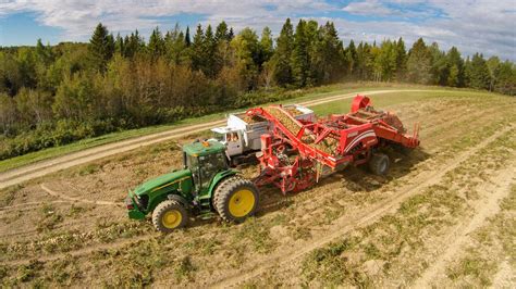 6621 Récolteuse de pommes de terre AirSep à 2 rangs Spudnik