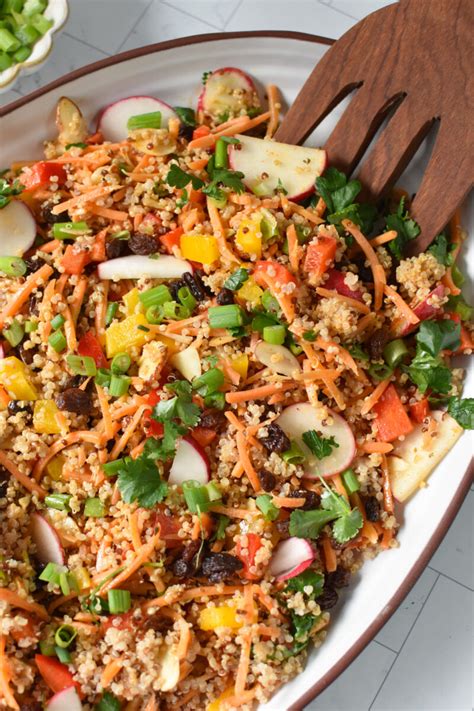 Curried Quinoa Salad A Cedar Spoon