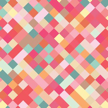 Retro Pixel Art Background Stock Illustration - Download Image Now ...