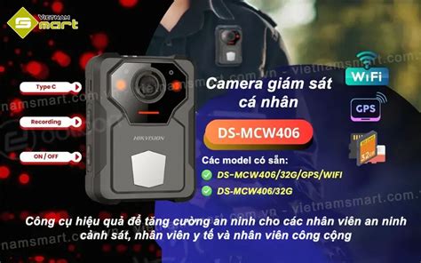 Camera giám sát cá nhân Hikvision DS MCW406 Giá rẻ