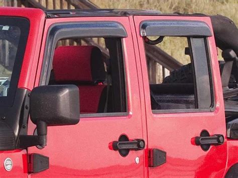 Vierkant Offroad Wind Deflector Front And Rear 4 Part Jeep Wrangler Jk