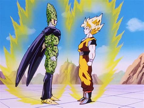 Gohan Super Saiyan 2 Vs Cell