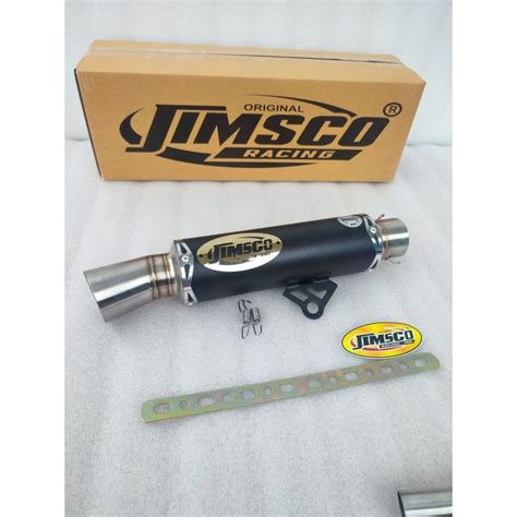 Jual Knalpot Silencer Samlong Corong Drag Inlet 38 50mm Original JIMSCO