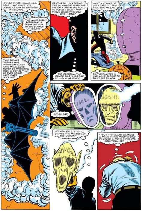 First Appearance Of The Hobgoblin From The Amazing Spider Man 1968