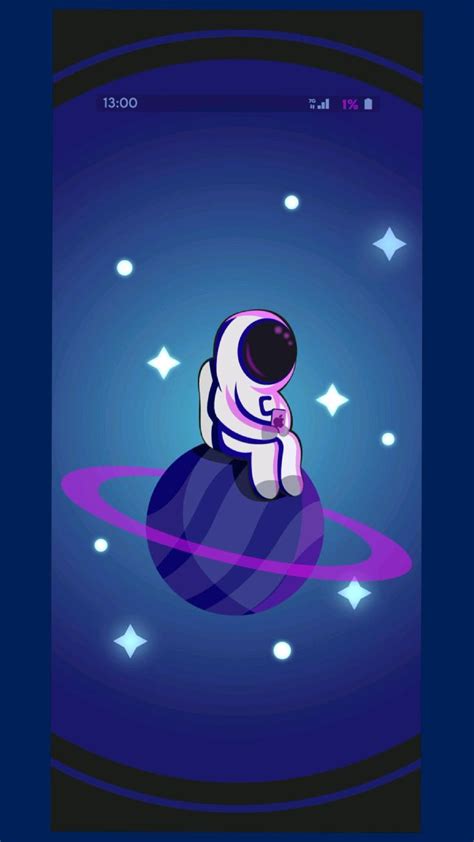 Astronaut | Space | Animated wallpaper | Motion design ♡