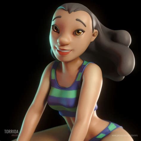 Nani Pelekai Lilo Stitch Sfw Nsfw D Printed Model Ebay