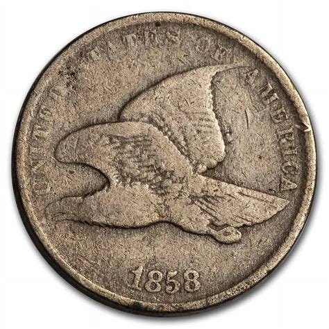 1858 Flying Eagle Cent Small Letters Vg