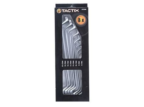 Tactix Double Ring Wrench Set Pcs