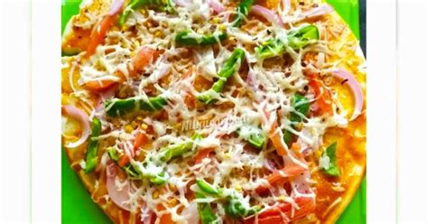 Vegetable Pizza Recipe By Sakshi Nillawar Cookpad