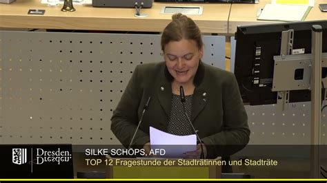 Dr Silke Schöps befragt OB Hilbert zu den stetig steigenden