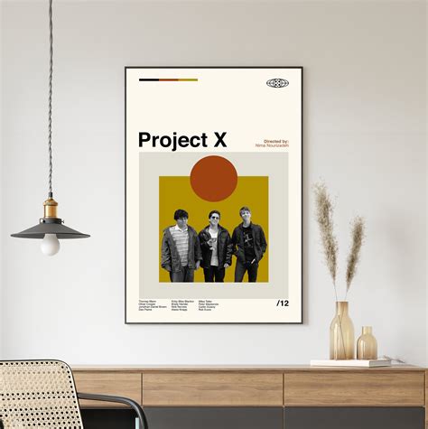 Project X Movie Poster, Project X Poster, Modern Art Print, Print Wall ...