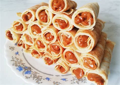Блины со сгущенкой (53 фото)