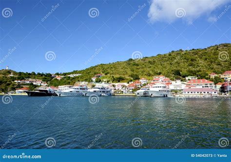 St Barths island stock image. Image of clouds, resort - 54042073