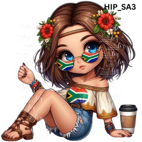 Hippie South African girl - CDBLIZ/CARTOON/ANIME/HIP_SA3 · The Love ...