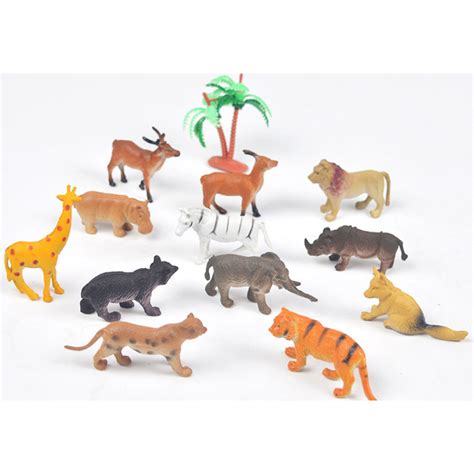 Plastic Figurines Zoo Set (Small) - T For Toys