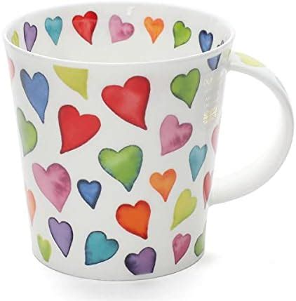 Dunoon Tasse en porcelaine fine fabriquée en Angleterre en forme de