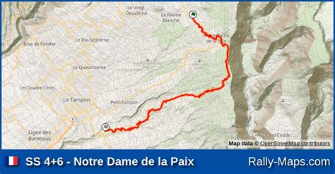 Ss Notre Dame De La Paix Stage Map Tour Auto Rallye National