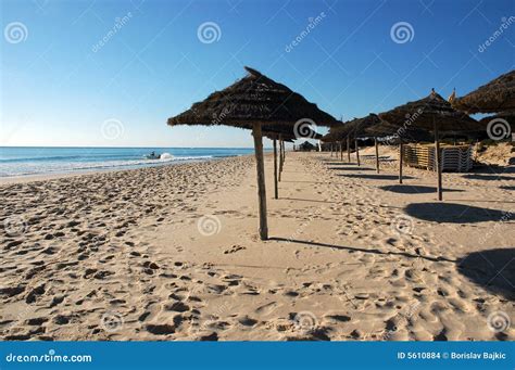 Tunesië Yasmine Hammamet Strand Stock Foto Image of tunis