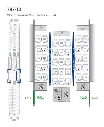 World Traveller Plus A350 Seat Map - Infoupdate.org